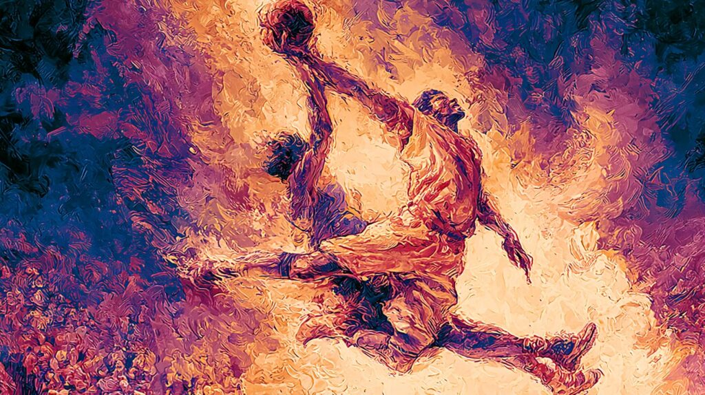 Uso del pase skip en baloncesto para cambiar el lado del ataque